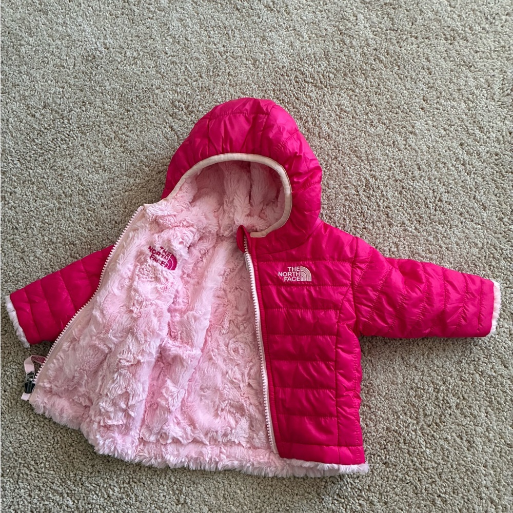 The North Face Soft Pink Fleece Jacket